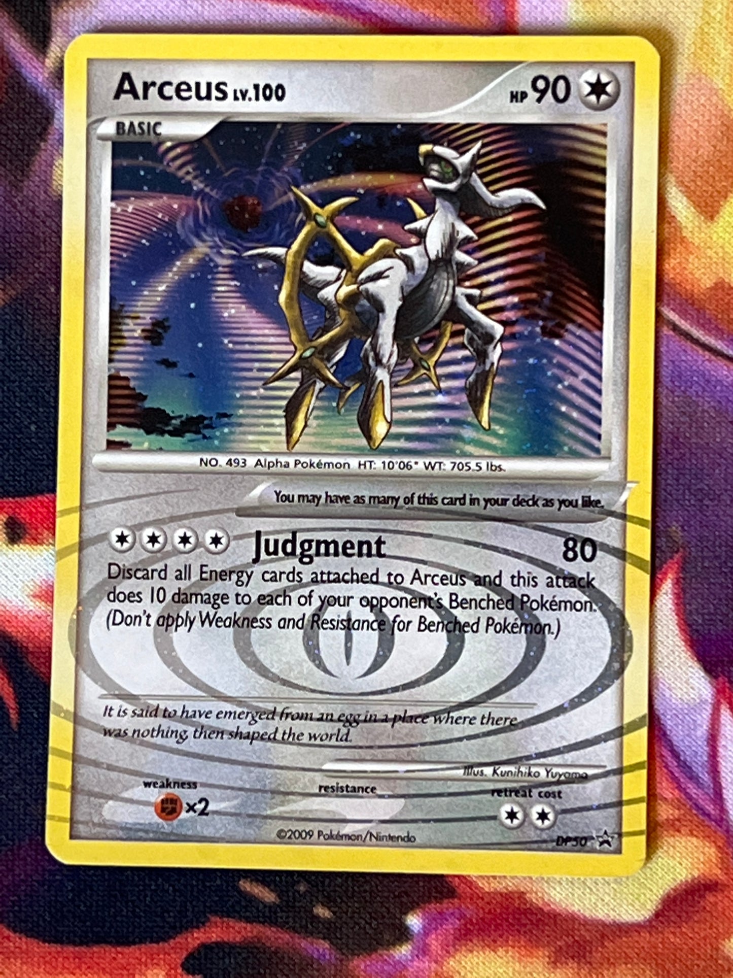 2009 Pokemon Arceus Lv.100 - Promo - Holo - #DP50