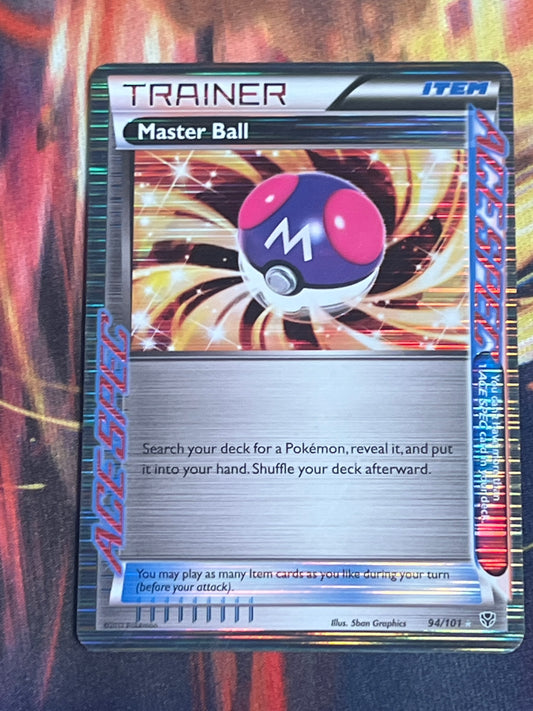 2013 Pokemon Master Ball - Trainer - Rare Ace - #94