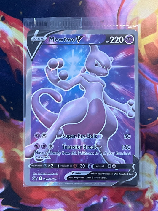 2022 Pokemon - Mewtwo V - Black Star Promo - #SWSH229