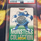 1996 Pokemon Japanese - Poliwrath - Bandai - Carddass Vending - Graded PSA 7 - #62