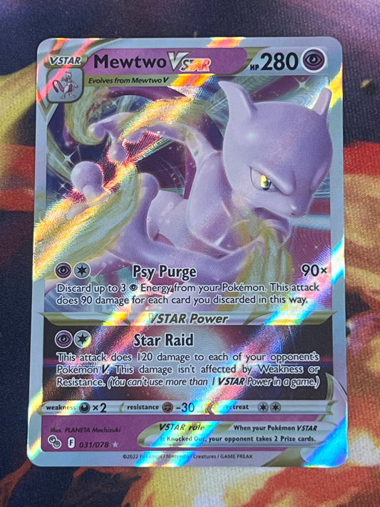 2022 Pokemon Mewtwo Vstar -  Ultra Rare- #31