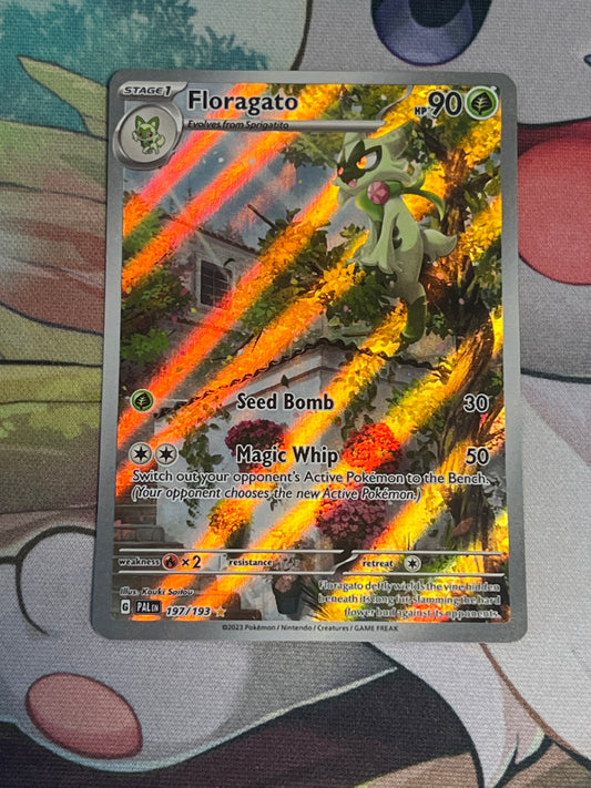 2023 Pokemon Floragato - Full Art Rare - #197