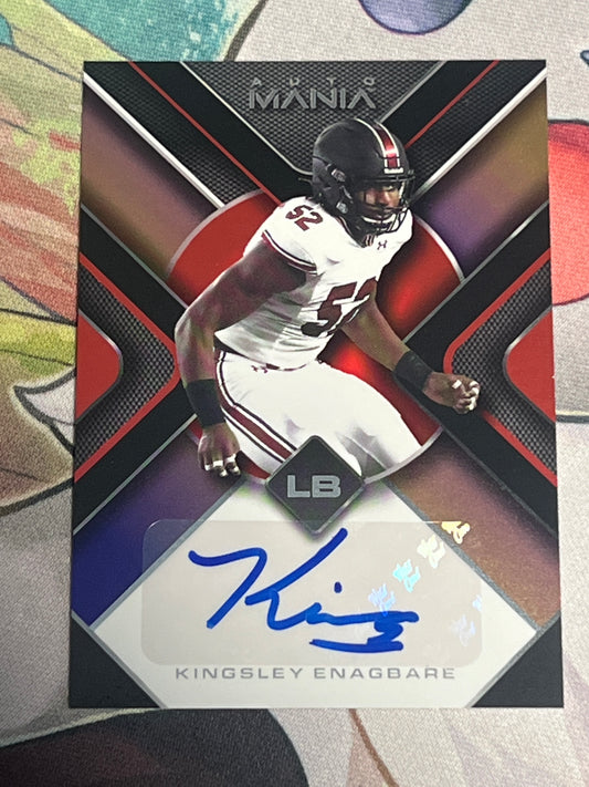 2022 Wild Card - Auto Mania - Kingsley Enagbare - Auto - #AM-TR11