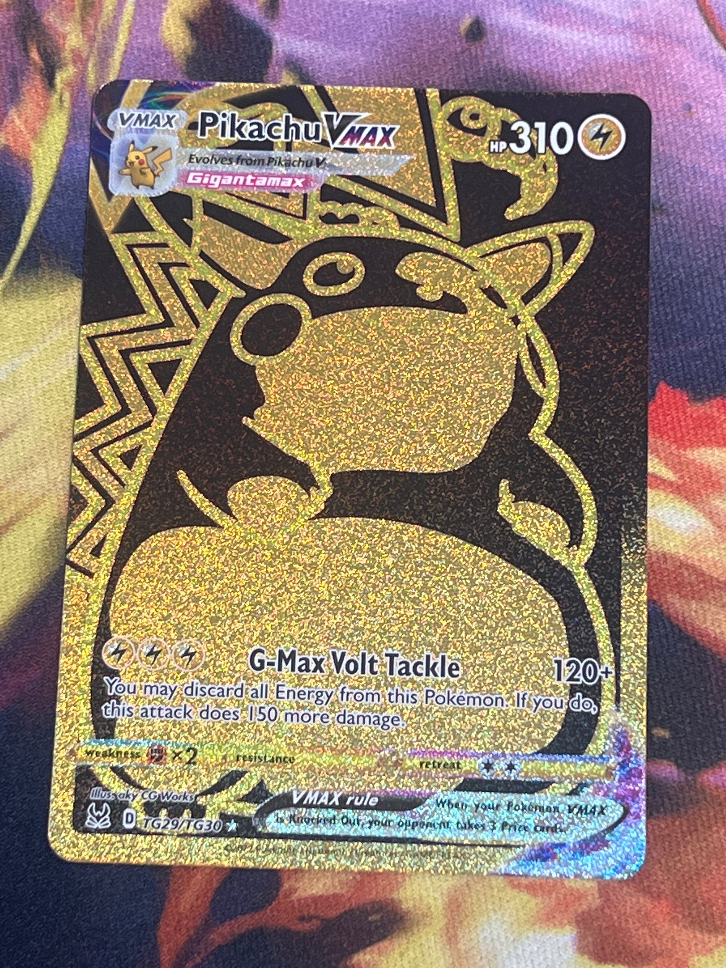 2022 Pokemon Pikachu Vmax - Trainer Gallery - #TG29