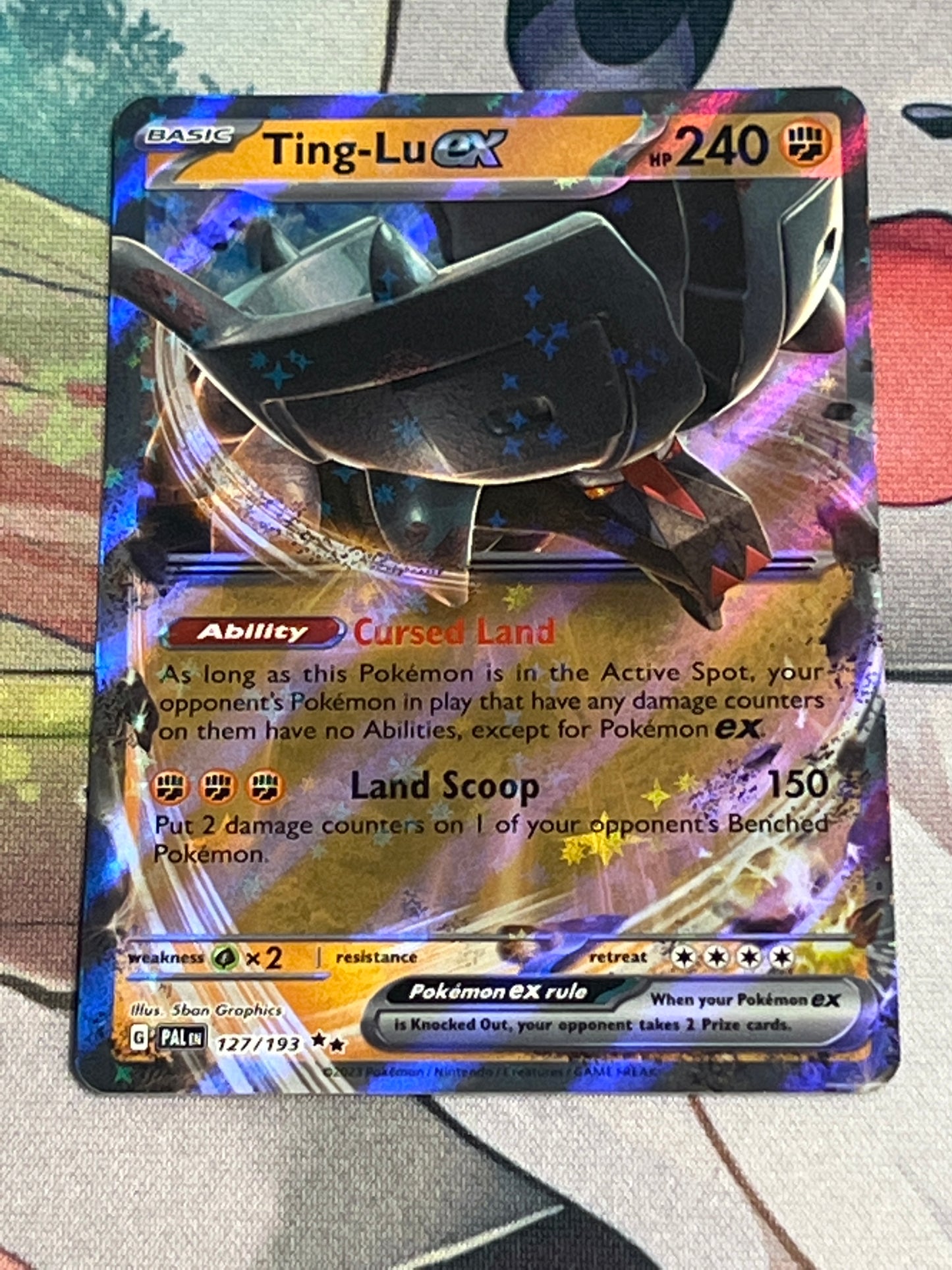 2023 Pokemon Ting-Lu ex - Ultra Rare - #127