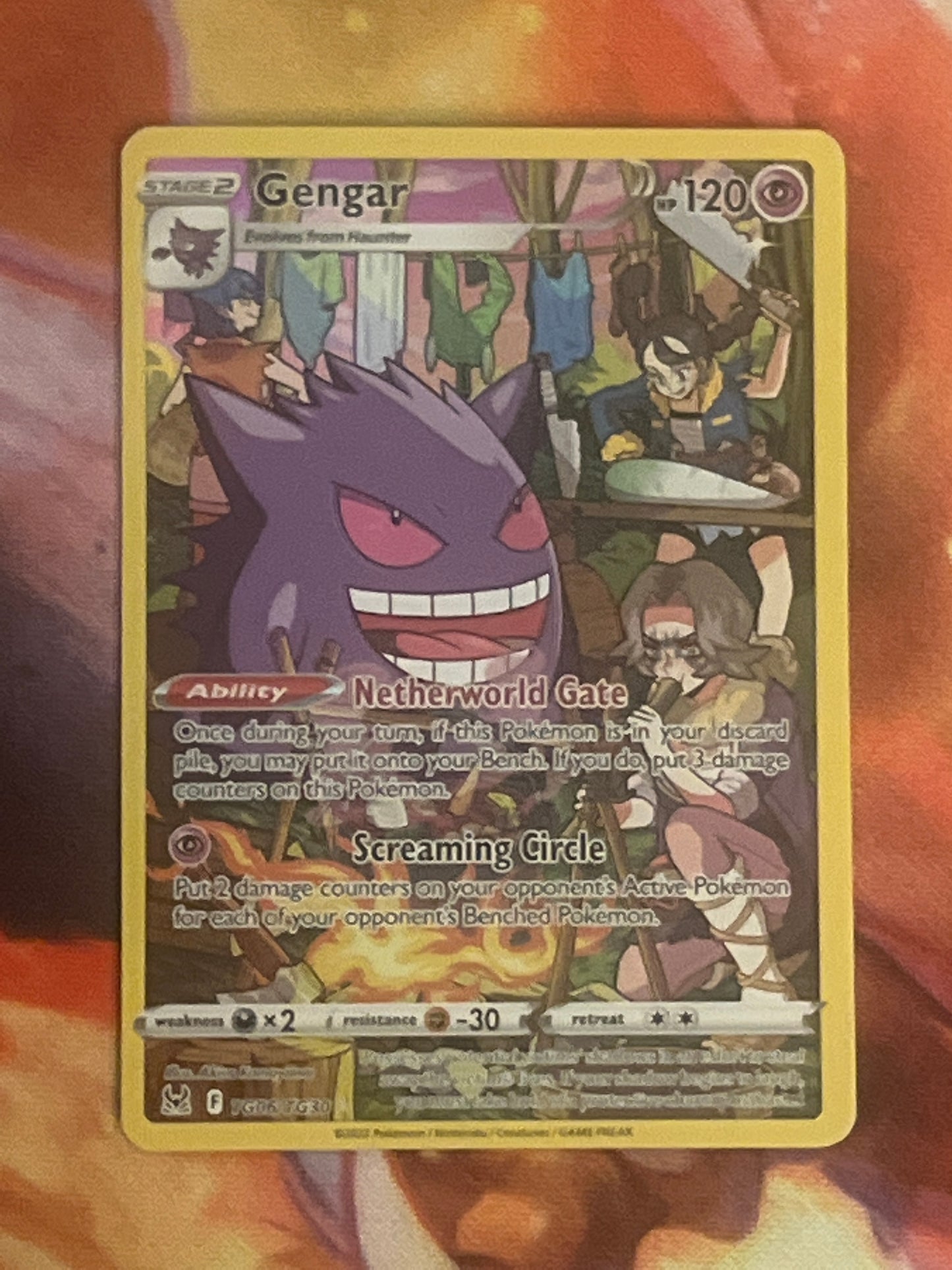 2022 Pokemon  Gengar - Trainer Gallery - #TG06