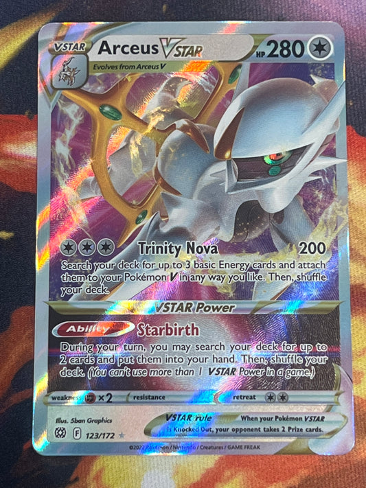 2022 Pokemon Arceus Vstar  - Ultra Rare - #123