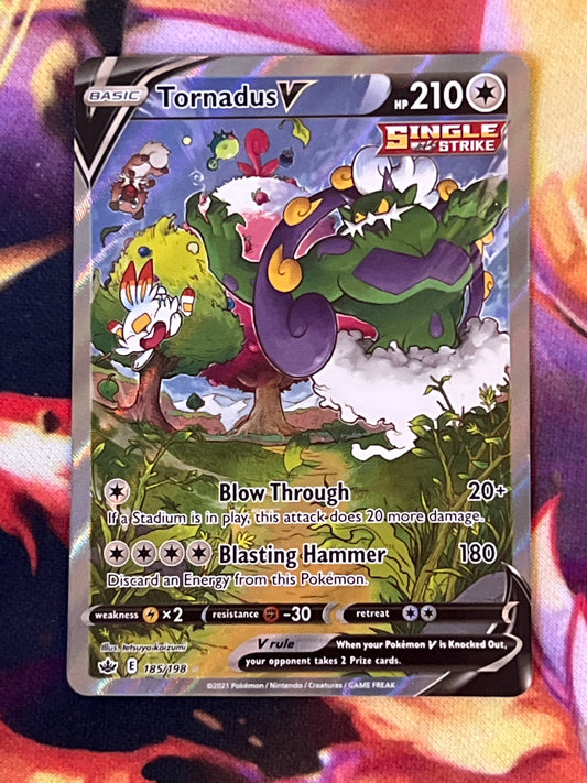 2021 Pokemon Tornadus - Alt-Art - Ultra Rare - Holo - #185