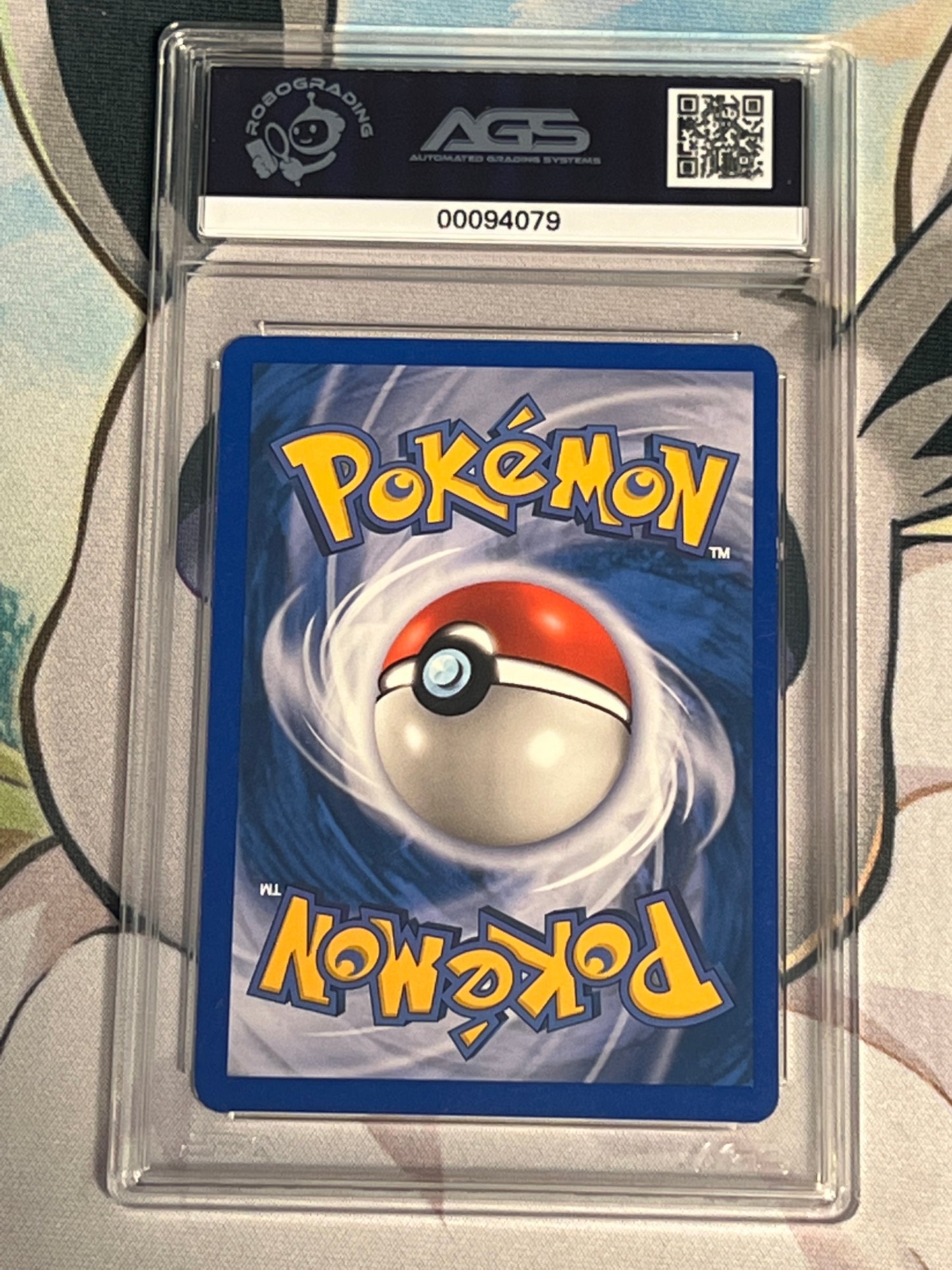 2002 Pokemon Meowth - E-Reader - Graded AGS 9 - #121