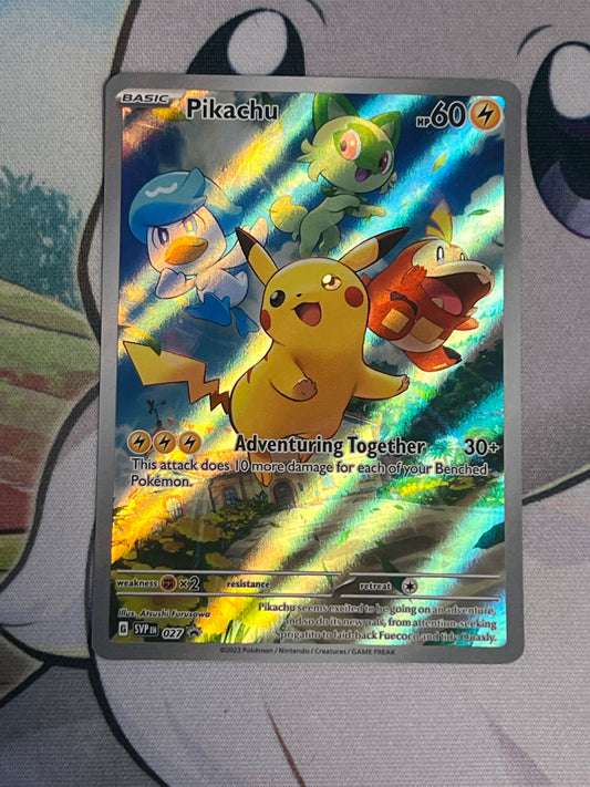 2023 Pokemon Pikachu - Black Star Promo - #027