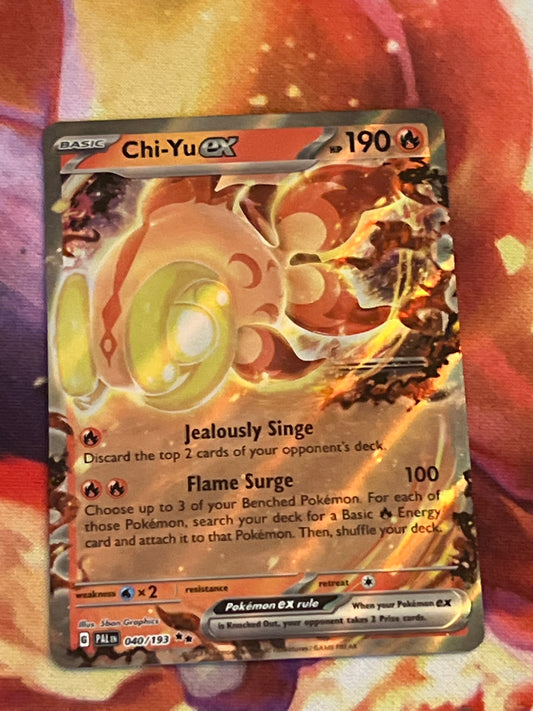 2023 Pokemon Chi-Yu ex - Ultra Rare - #40