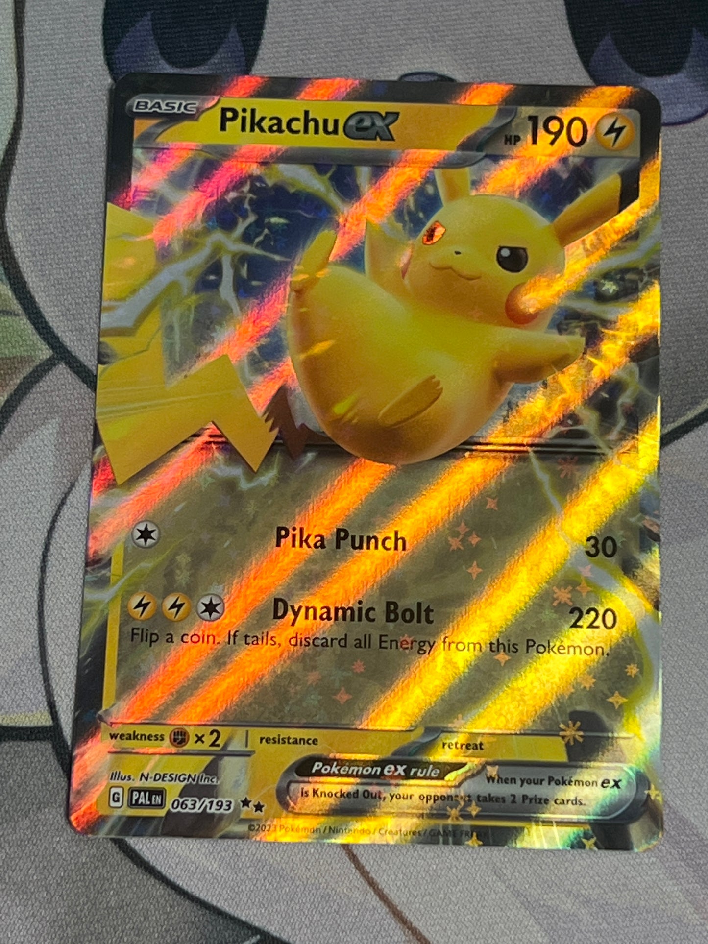 2023 Pokemon Pikachu ex - Ultra Rare - #063