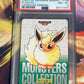 1996 Pokemon Japanese - Flareon - Bandai - Carddass Vending - Graded PSA 8 - #136