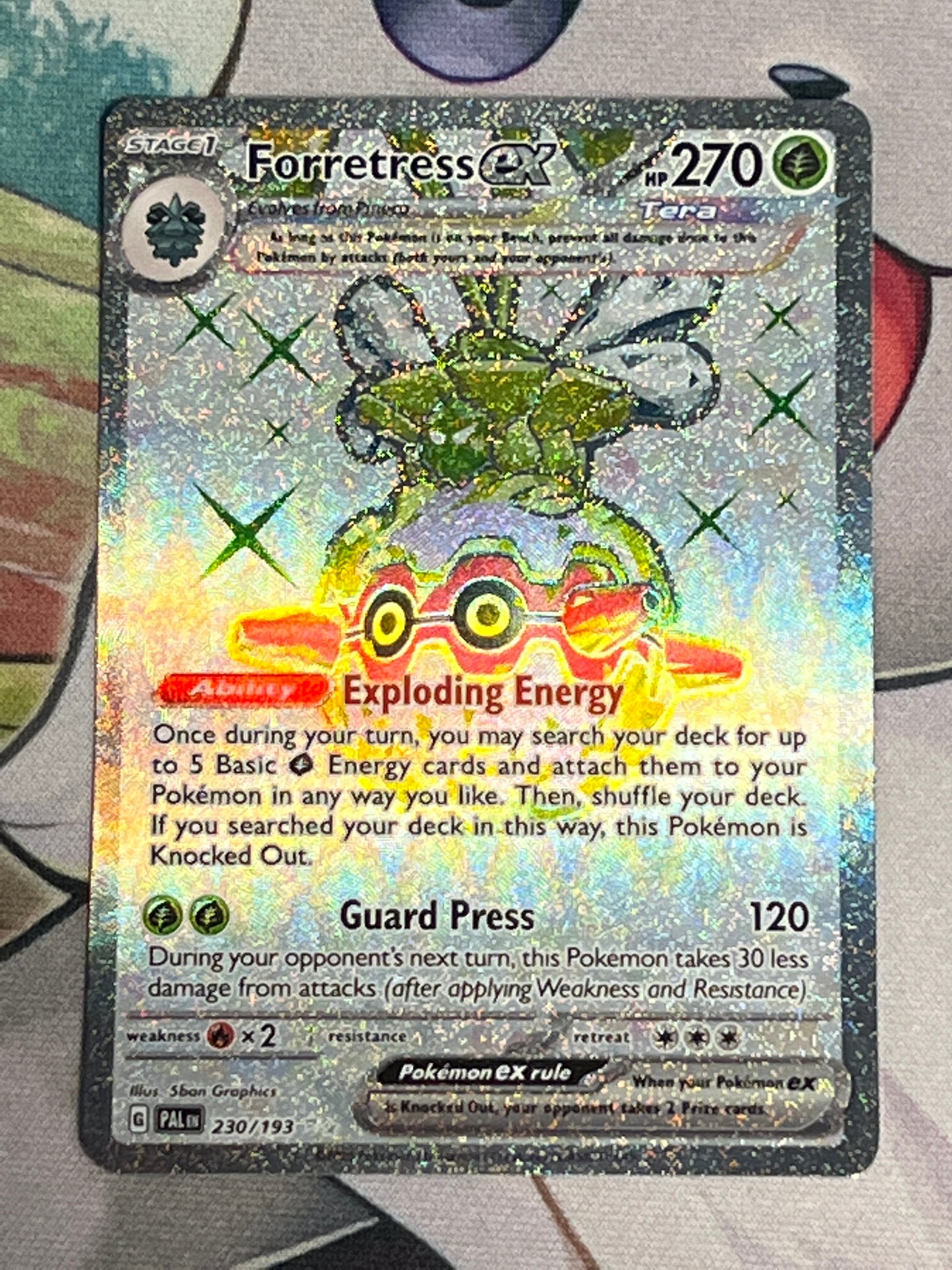 2023 Pokemon Forretress EX - Ultra Rare - #230