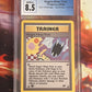 2000 Pokemon Koga's Ninja Trick - Trainer -  First Edition -  Graded CGC 8.5 - #115