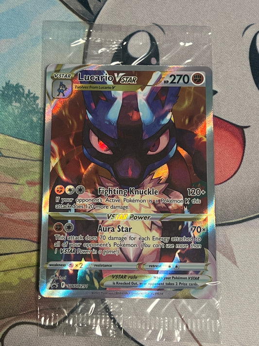 2023 Pokemon  Lucario -  Sealed Black Star Promo - #SWSH291