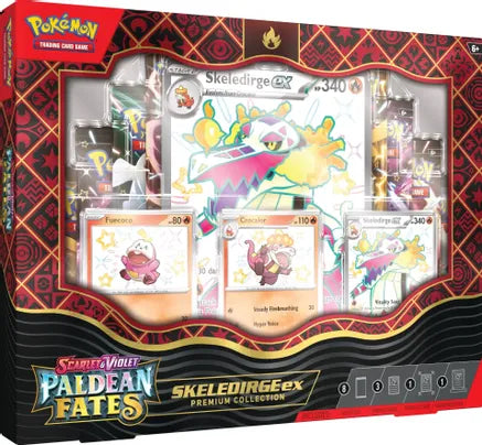 Pokemon Scarlet & Violet Paldean Fates Skeledifge EX Premium Collection