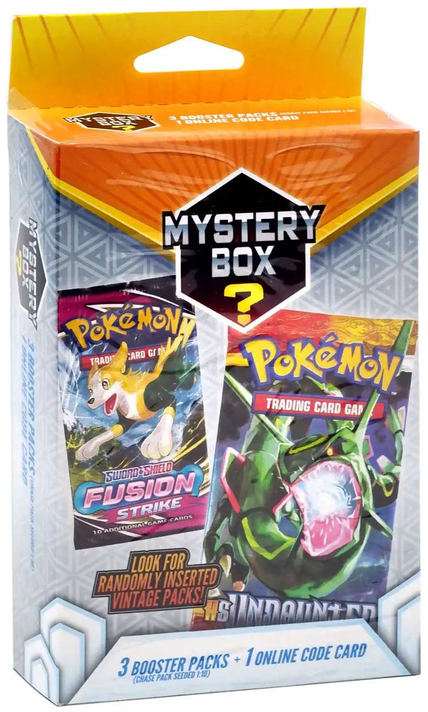 Pokemon - Mystery Box? -  3 booster Packs