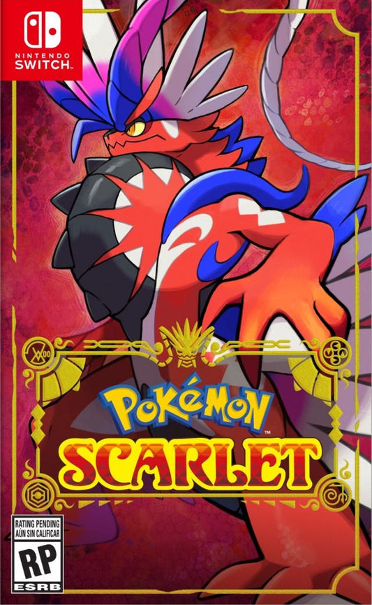 Pokemon Scarlet Nintendo 3DS -In Box-