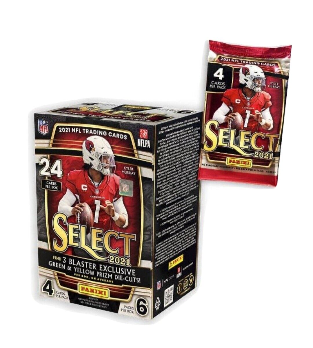 2021 Panini Select - Football -  Blaster (6 Packs)