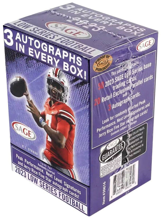 2023 Sage - Low Series Football Box