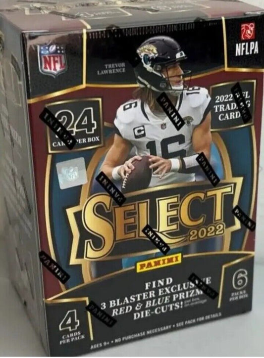 2022 Panini Select - Football Blaster Box - 6 packs