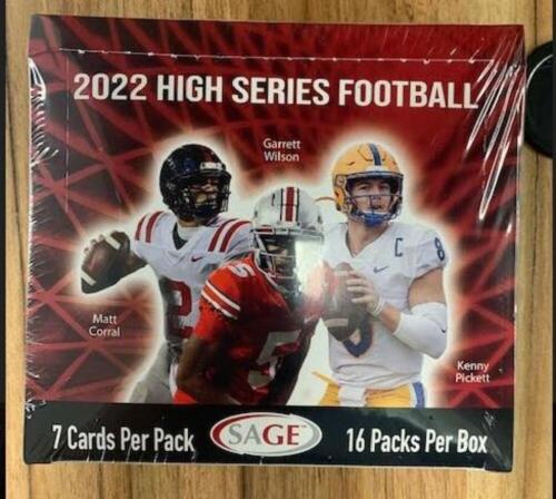 2022  Sage - High Series Football Box (16 Autographs)