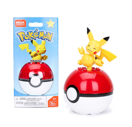 Pokemon Mega Construx Pikachu & Ball