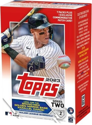 2023 Topps Baseball - Series 2 - 7 Packs - 1 Patch Card - Blaster Box