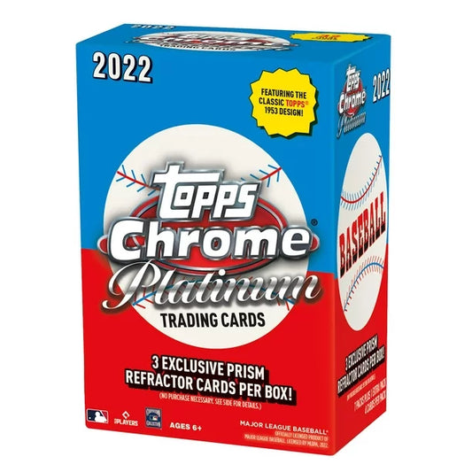 2022 Topps Chrome Platinum - Basketball Trading Cards - Blaster Box