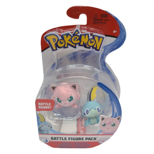 Pokemon Battle Figure Pack - Sobble+ Jigglypuff