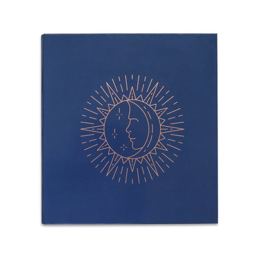 Pen+Gear - 3 Ring Binder - Dark Blue - Sun & Moon