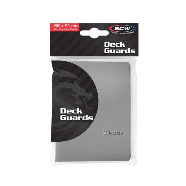 BCW - Deck Guards - Gray - 66 x 91 mm (50 Sleeves)