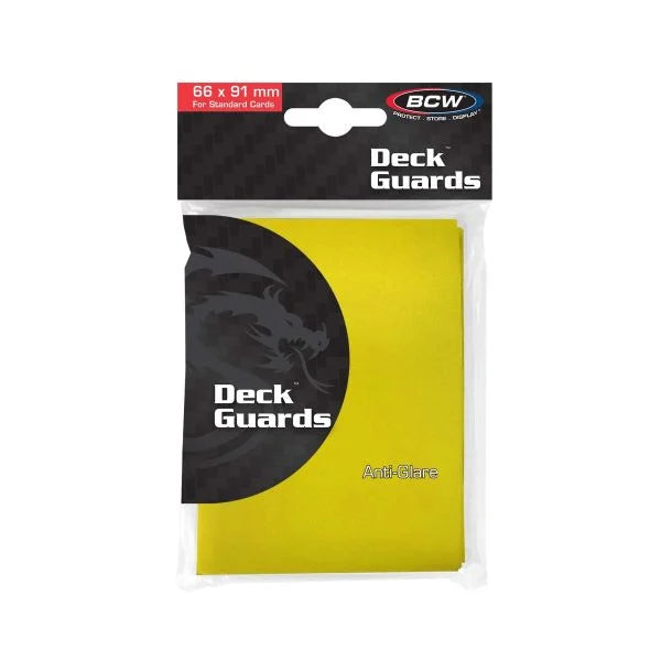 BCW - Deck Guards - Yellow - 66 x 91 mm (50 Sleeves)