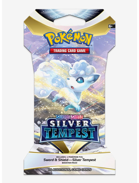 2022 Pokemon Sword & Shield - Silver Tempest - Single Sleeve Booster Hanger Pack