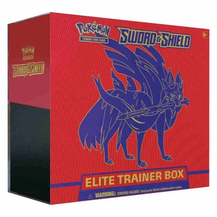 Pokemon - Sword & Shield Base - Elite Trainer Box (Zacian) - ETB