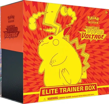 Pokemon - Sword & Shield Vivid Voltage - Elite Trainer Box - ETB