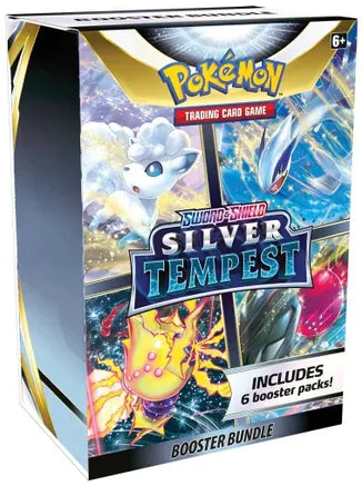 Pokemon Sword & Shield Silver Tempest - Booster Bundle (6 Packs)