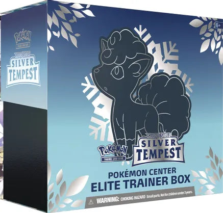 2022 Pokemon Pokemon Center Exclusive - Silver Tempest  Elite Trainer Box - ETB