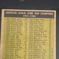 1961 Topps A.L HOME RUN LEADERS - SGC 7