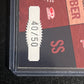 2002 Donruss DEREK JETER - GAME-USED BASEBALL /50