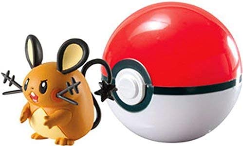 Pokemon Clip 'n Carry Poke Ball, Dedenne and Poke Ball