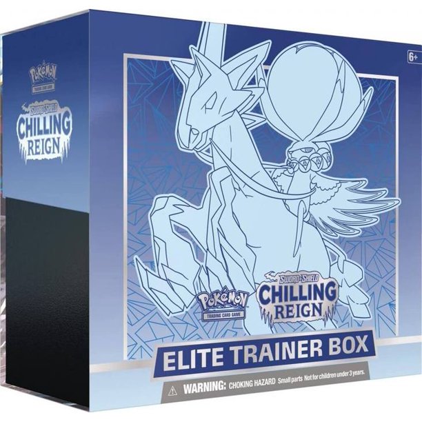 2021 Pokemon Sword & Shield - CHILLING REIGN - Elite Trainer Box - ETB