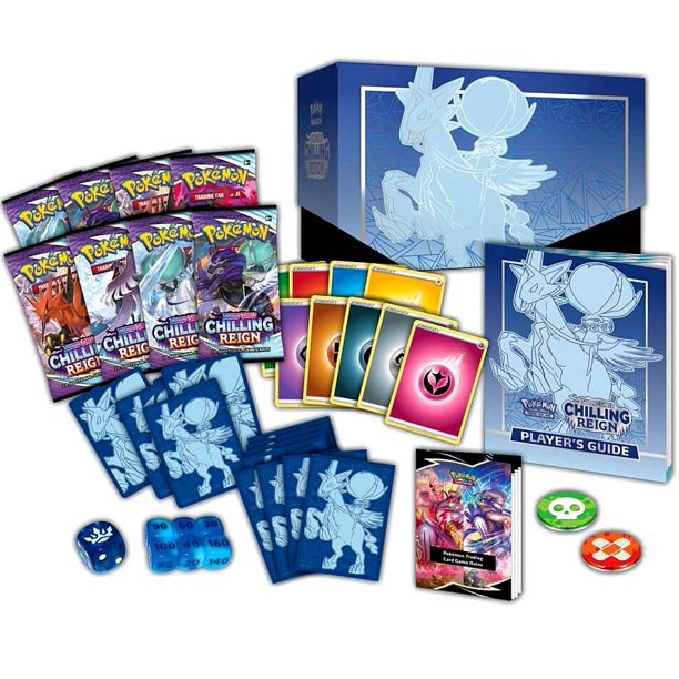 2021 Pokemon Sword & Shield - CHILLING REIGN - Elite Trainer Box - ETB