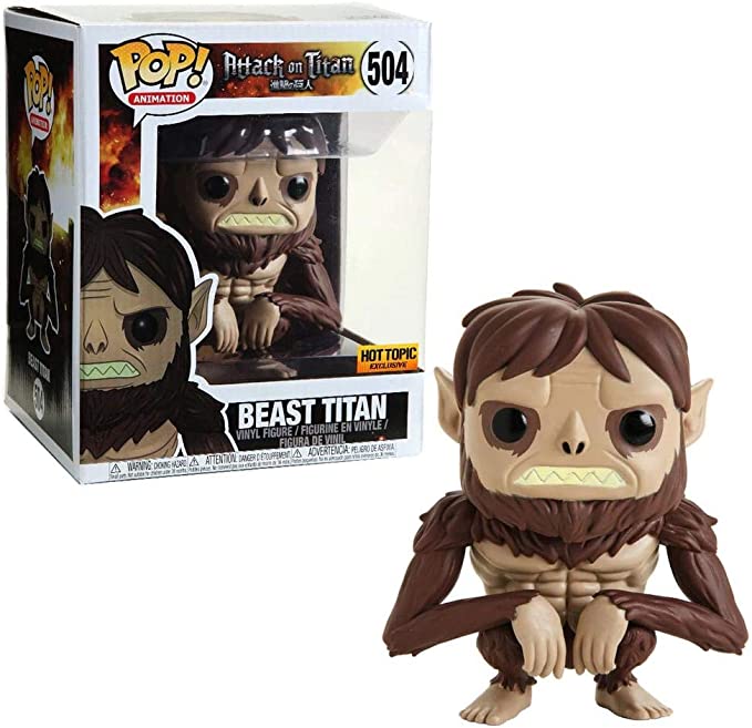 Funko Pop!  BEAST TITAN - Attack On Titan - #504