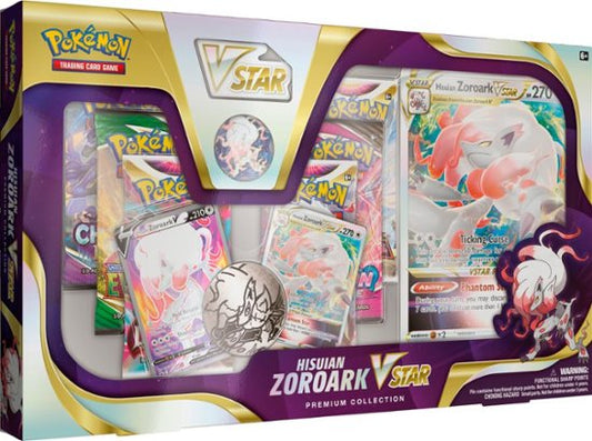 2022 Pokemon Zoroark VStar Premium Collection (6 Packs)