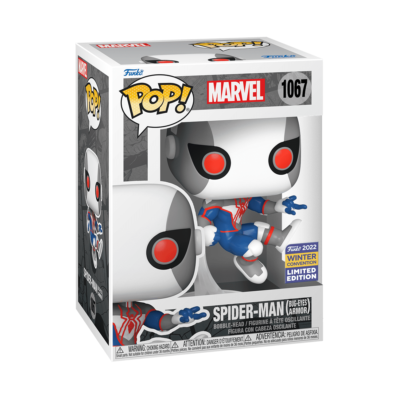 Funko Pop! SPIDER MAN (Bug-Eyes Armor) - Marvel  - #1067