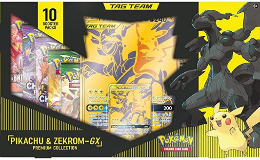 Pokemon Pikachu & Zekrom GX Premium Collection (10 packs)