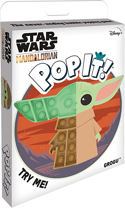 POP IT! Star Wars 3 Pack - Grogu / Vader / Boba Fett