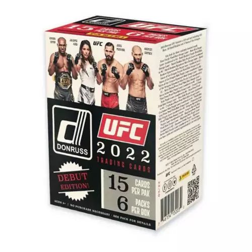 UFC 2022 - Panini Donruss - Debut Edition Blaster Box (6 Packs per box)